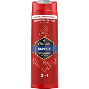 Old-Spice Duschgel Captain 3in1, für Männer, Flasche, 400 ml