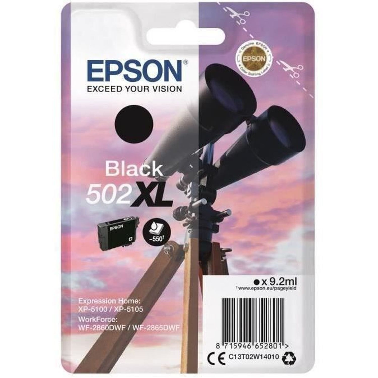 Epson Twin XL Black Ink Cartridge