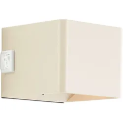 Brilliant LED Außen-Wandleuchte Iseo mobile LED Außenwandleuchte , Bewegungsmelder , magnetisch , beige