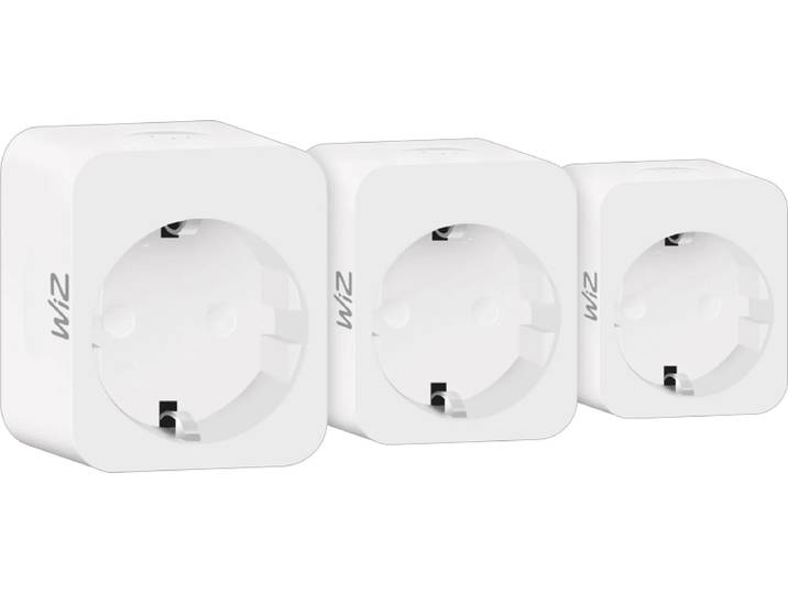 WiZ Slimme Stekker met verbruiksmeter 3-pack