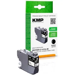 KMP Tintenpatrone ersetzt Brother »LC-421XLBK« schwarz schwarz
