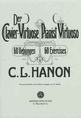 Otto Junne Verlag Hanon Pianist Virtuoso