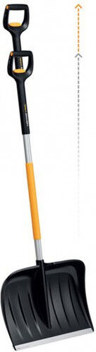 Fiskars X-series Poussoir a neige télescopique, 143-163cm 1057189