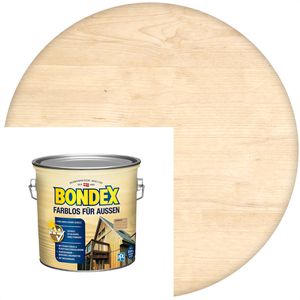 Bondex Holzlasur 2,5l, außen, wetterfest, farblos
