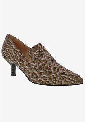 Women's Brim Pump by Bellini in Gold Multi Leopard (Size 13 M)