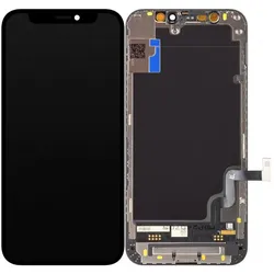 JK Display Unit für iPhone 12 mini, In-Cell Version, Schwarz (Display, Apple iPhone 12 mini), Mobilgerät Ersatzteile, Schwarz