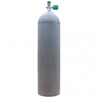 Polaris MES 11,1 L Aluflasche natur 207 bar mit Nitrox Ventil 12400RE