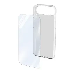 PROTKITIPH17MAXT Cellularline Set Protection Kit aus Backcover und Schutzglas f....