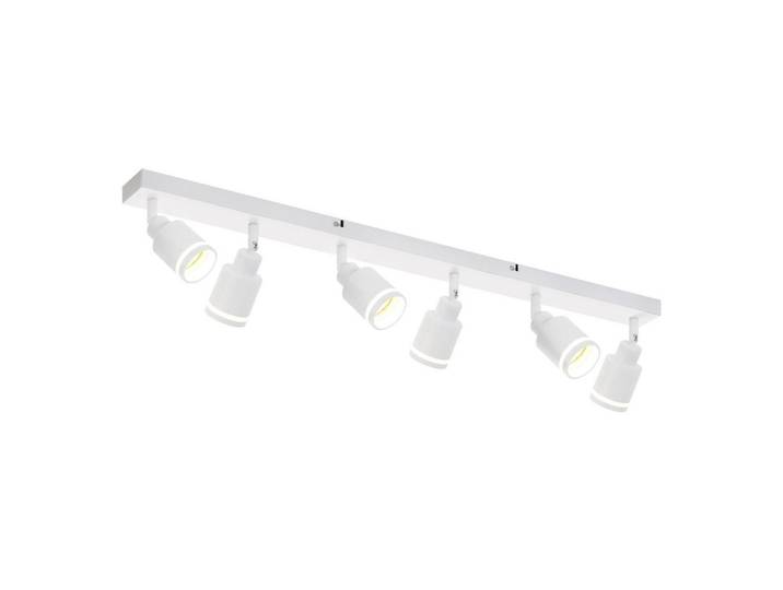 Nettlife Deckenstrahler Oeynhausen 6-flammig 83/5/15.7 cm, Weiß, Metall, Gu10, 5x15.7x83 cm, Lampen & Leuchten, Innenbeleuchtung, Spots & Strahler, Deckenspots