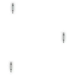 3x Glühkerze BOSCH 0 250 703 057 für Mercedes-Benz E