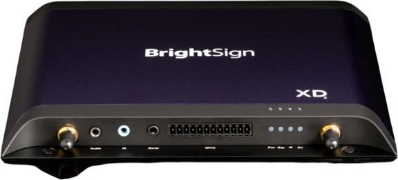 BrightSign XD1036, Schwarz, MP4, MOV, MKV, WEBM, TS, MPG, MPEG, PS, M2P, AVI, HEVC, H.264, AV1, VP9, MJPG, MPEG2, BMP, JPEG, PNG, MP2, MP3, AAC, WAV, EAC3, MicroSD (TransFlash), 4K Ultra HD