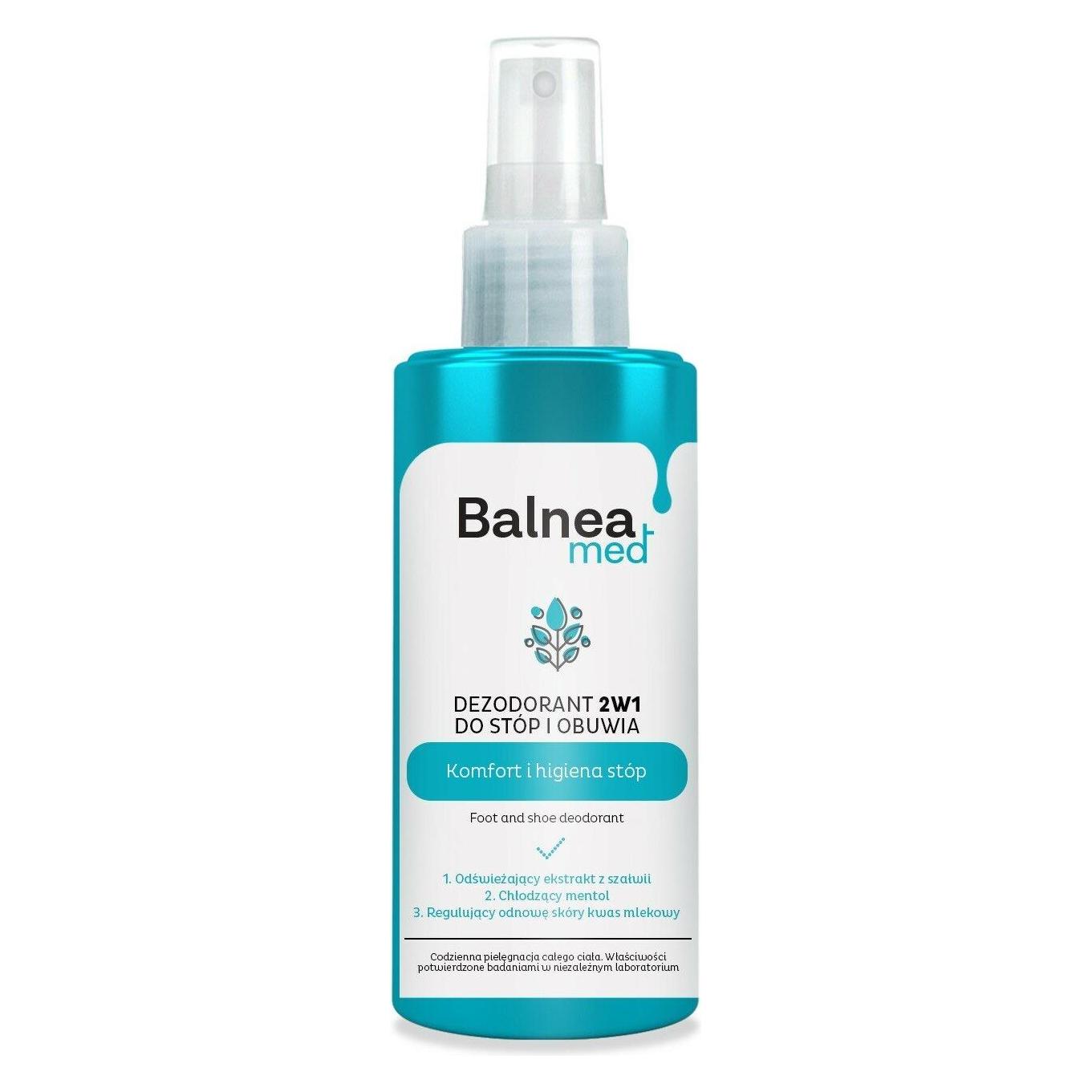 Barwa Colour Balnea Med Foot & Shoe Deodorant Specialist Deodorant For Feet And Footwear 150Ml (Spray, 150 ml) (33426829)