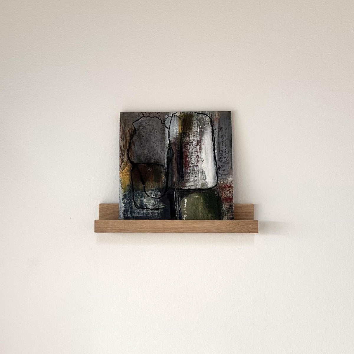 GoudmetHout Foto Wandplank van Massief Eiken Hout, 40 cm