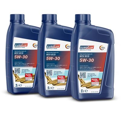 Eurolub 3x 1 L WIV ECO SAE 5W/30 [Hersteller-Nr. 211001]