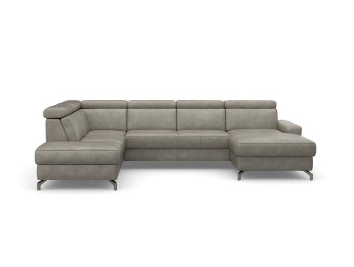 sit&more Wohnlandschaft Scarlett U-Form, inklusive Kopfteilverstellung, optional Schlaffunktion & Bettkasten