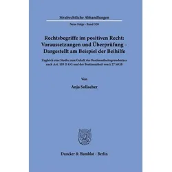 Sollacher:Rechtsbegriffe im positiven R, Fachbücher von Anja Sollacher