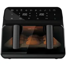 Cecotec CECOFRY ADVANCE 9000 WINDOW, Fritteuse, Schwarz