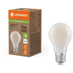 Ledvance E27 Besonders effiziente LED Lampe Classic matt 5W wie 75W 4000K neutralweißes Licht