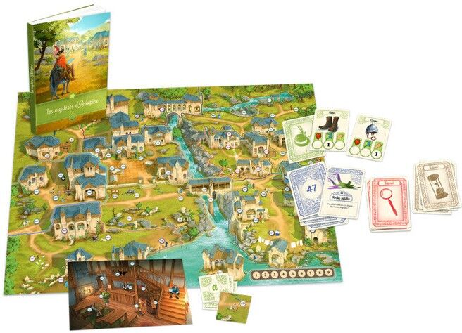 De Architecturart LES MYSTERES D'AUBEPINE - Livre Jeu