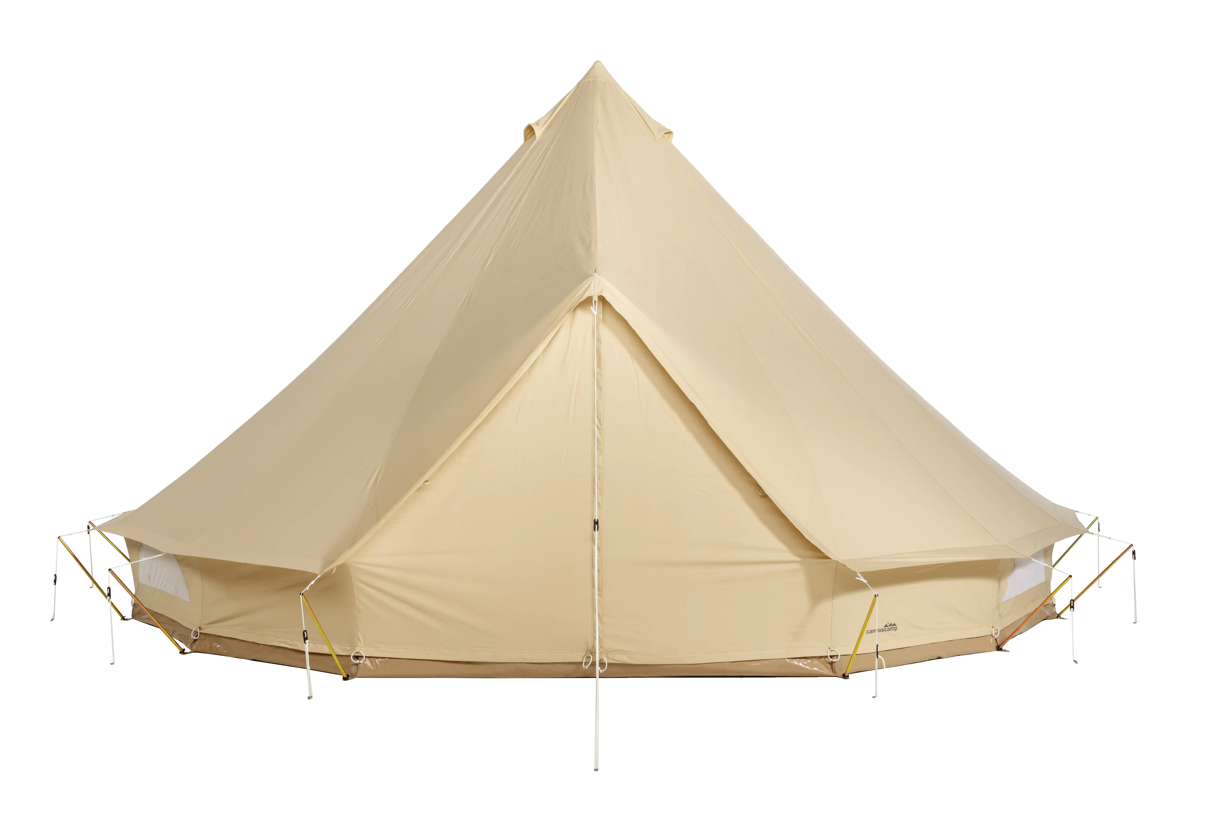 Sibley ProTech 600 Doppeltür Zelt, Sibley Bell Tent, Canvas Tent, 6-12 Personen - 320gr/m² - Tentex C32