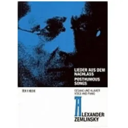 Lieder aus dem Nachlass für Gesang und Klavier, Fachbücher von Alexander von Zemlinsky