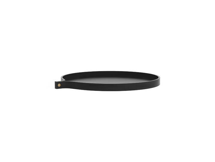 Swedese Plateau Comma Ø52 cm Frêne noirci