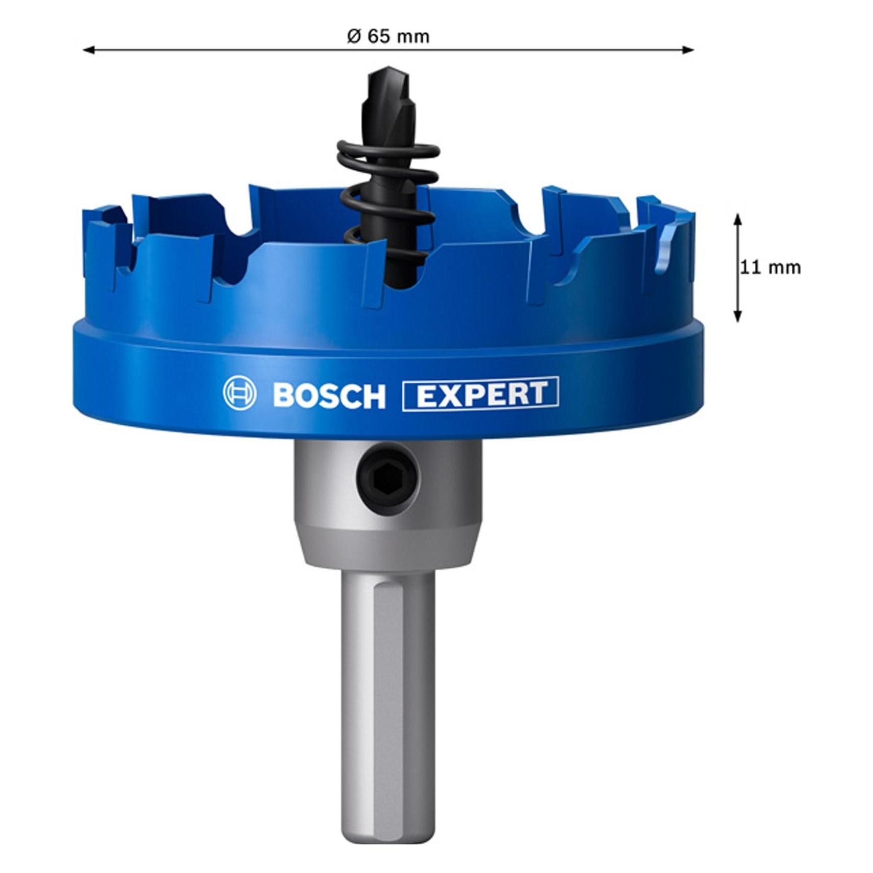 Bosch Professional Zubehör Blau Zubehör 2608901442 Präzision für Bleche Hartmetall 65 mm (65 mm) (2608901442)