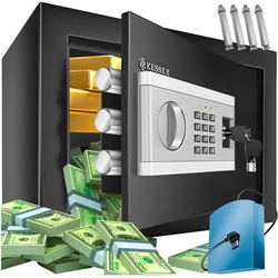 Kesser, Tresor, Elektrischer Tresor Inkl. Batteriebox Elektronischer Safe 3