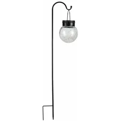 Pauleen Paulmann Gartenstrahler Solar Pearl IP44 120x180mm 2900K 1,2lm Glas#Schwarz 48056