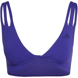 adidas Optimé Workout Reversible Twist Low Support Sport-BH Damen KS6054 - pure purple XS