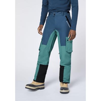 Skihose CHIEMSEE, Herren, Gr. 56, Normalgrößen, grün (sargasso sea), 100% Polyester, regular fit, Hosen Skihose, - 10.000 WP/ 10.000 MVP