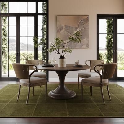 Nuloom Katrienne Solid Handmade Wool Area Rug