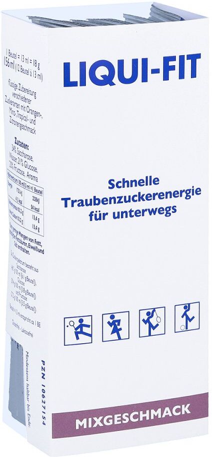 Liqui Fit Geschmacksmix flüssige Zuckerlösung Beutel 12stk