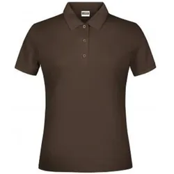 Damen Basic Polo Lady - XL - brown
