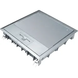 Hager VEE0912E Versorgungseinheit aus Edelstahl E09 200x253mm für 12mm Bodenbelag