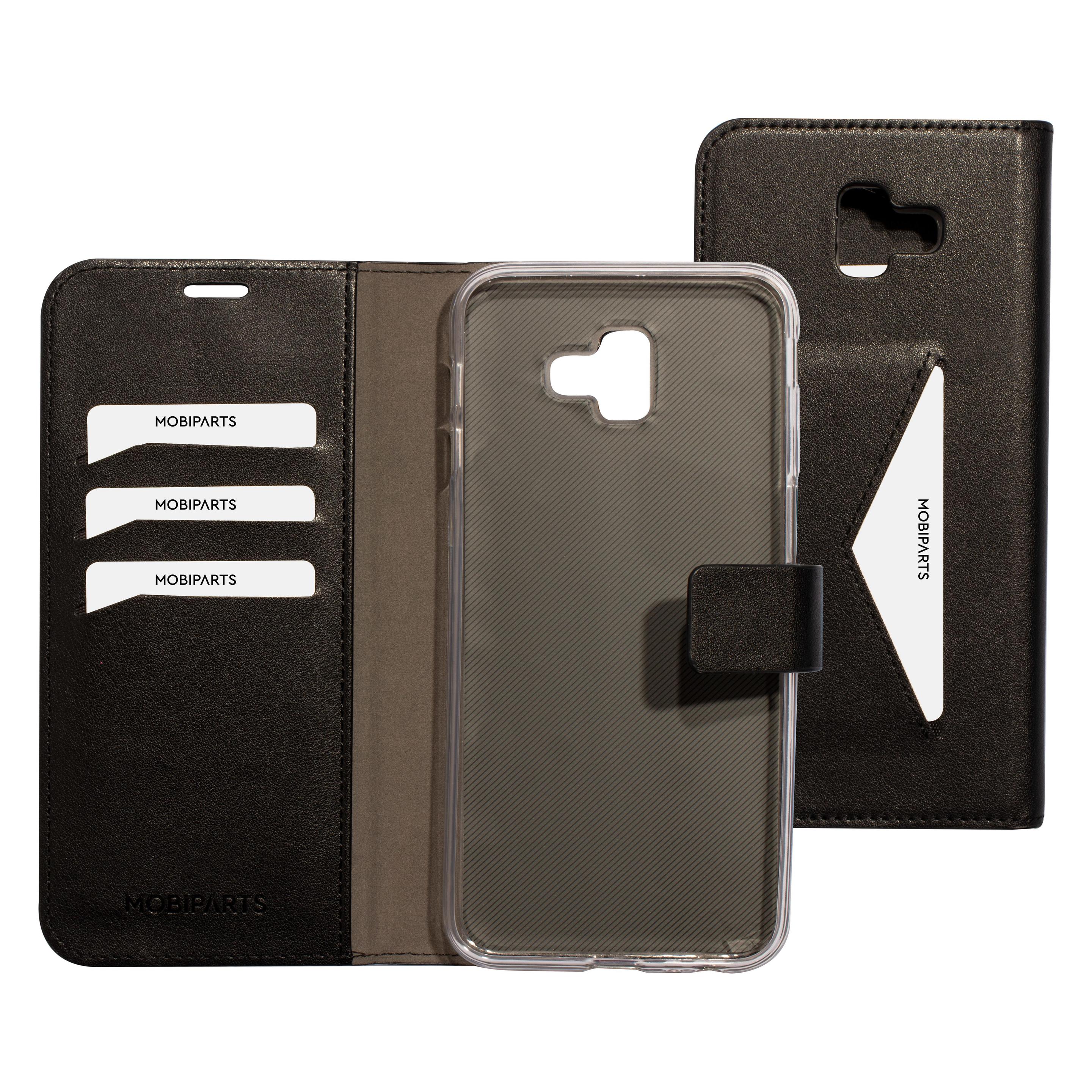 Mobiparts Classic Wallet Case Samsung Galaxy J6 Plus (2018) Black (Samsung Galaxy J6 (2018)) (MP-84164)