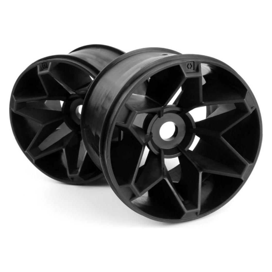 HPI Havok Wheel Black (3.8inx71mm/2pcs) (HP160147)