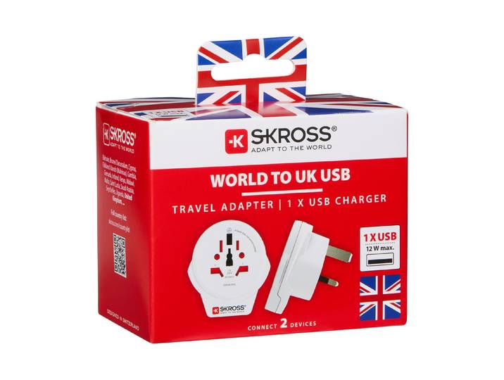 Skross Country World to UK USB