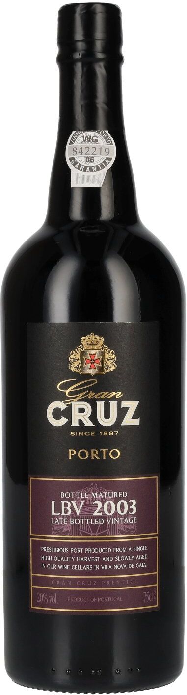 Porto Cruz Gran Cruz Porto LBV 2003 20% Vol. 0,75l
