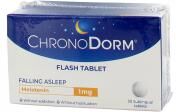 Laboratoires IPRAD ChronoDorm Mélatonine 1 mg Lot de 2 x 30 Comprimés Sublinguaux - Lot 2 x 30 comprimés
