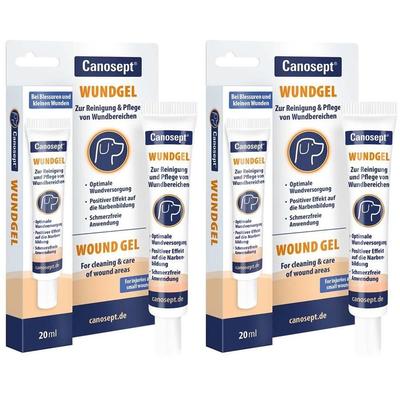 Canosept Wundgel f.Hunde 2x 2x20 ml Tube