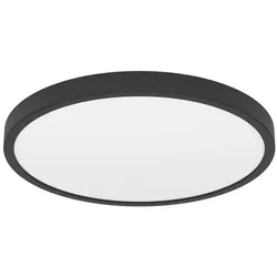 EGLO LED-Deckenleuchte Fueva 6 Kunststoff Schwarz L (Large)