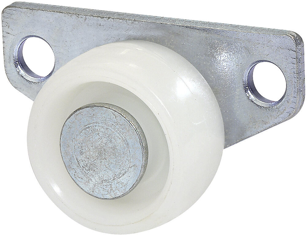 Bettkastenrolle, Radbreite 14 mm, VE 10 Stk, Ø 30 mm, Kunststoff Wagner