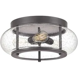 Elstead Lighting Trilogy Deckenleuchte 3-flammig E27 Old Bronze
