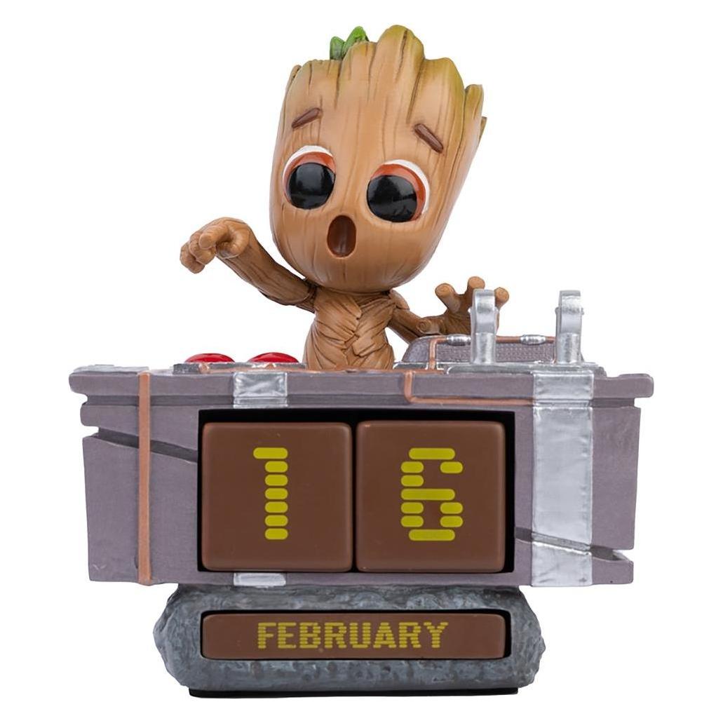 NoName GROOT - Calendrier Perpétuel 3D en Résine - '9,9x11,5x13,5cm' (GAF4458)