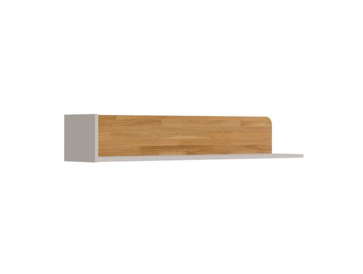 Cantus Wandboard Cool, Grau, Eiche, Holz, Eiche, massiv, 120x20x24 cm, Küchen, Küchenmöbel, Küchenregale