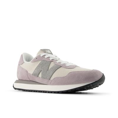Sneaker NEW BALANCE "237", Herren, Gr. 45,5, rosa (moonbeam), Leder, Synthetik, Textil, Schuhe Sneaker