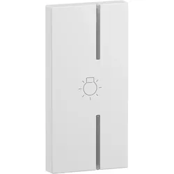 Legrand 765618 Seano 1-modulige links Tastenabdeckung MyHome Symbol "Licht"