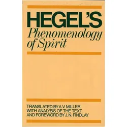 Phenomenology of Spirit, Sachbücher von Georg Wilhelm Friedrich Hegel, G. W. F. Hegel, A. V. Miller, J. N. Findlay