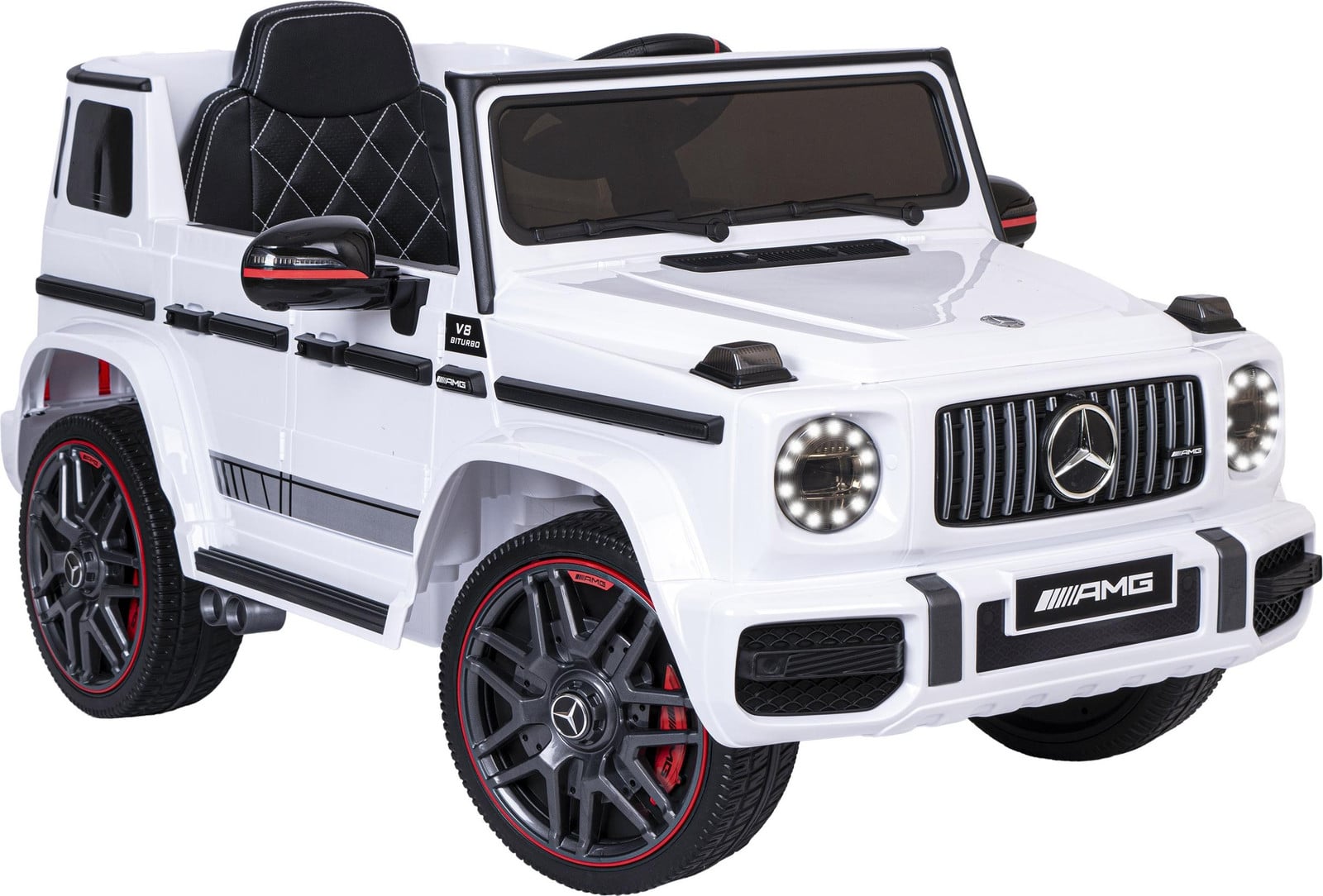 Elektrische kinderauto Mercedes AMG G63 - Wit
